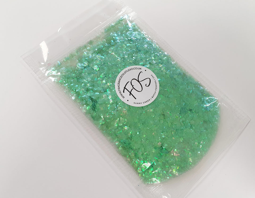 Sunny Green Glitter Mix