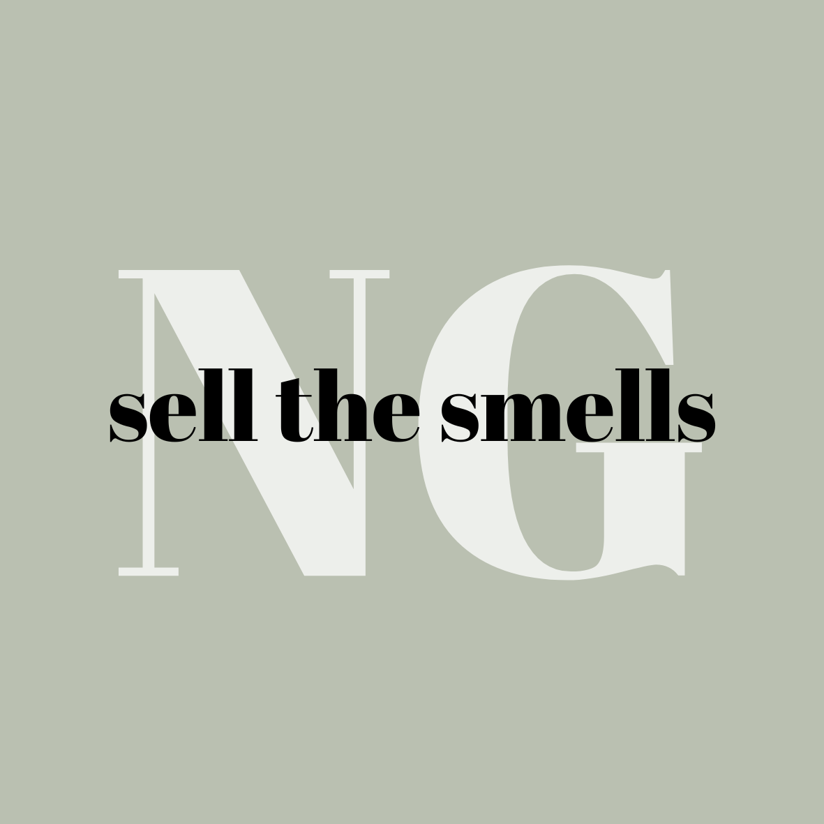 sell the smells.