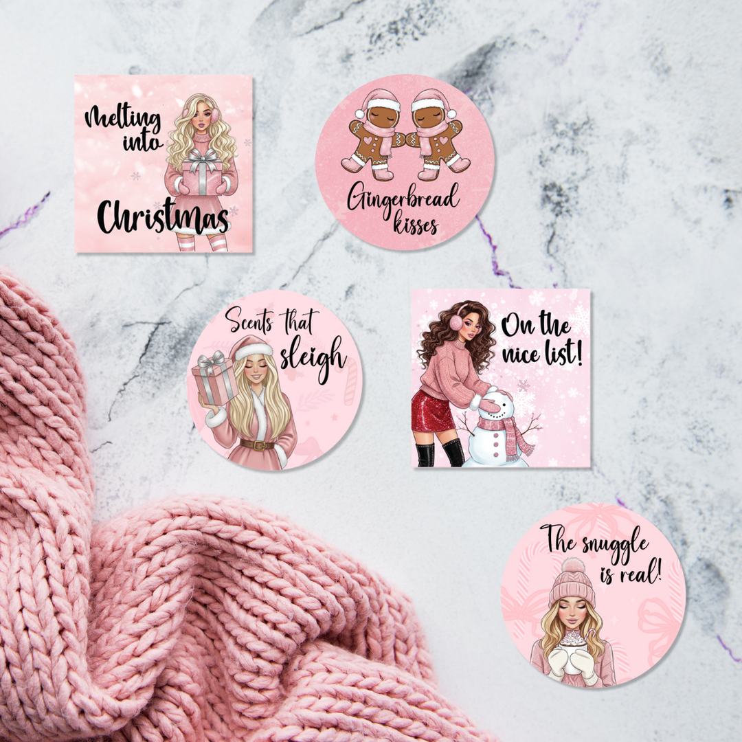 Christmas Packaging Stickers