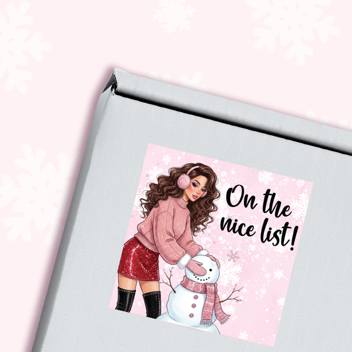 Christmas Packaging Stickers