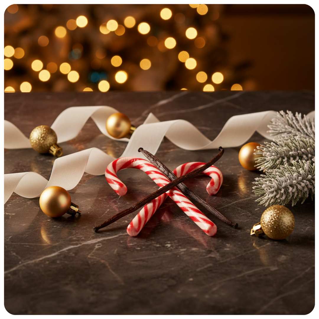 Candy Cane & Cosy Vanilla Fragrance Oil