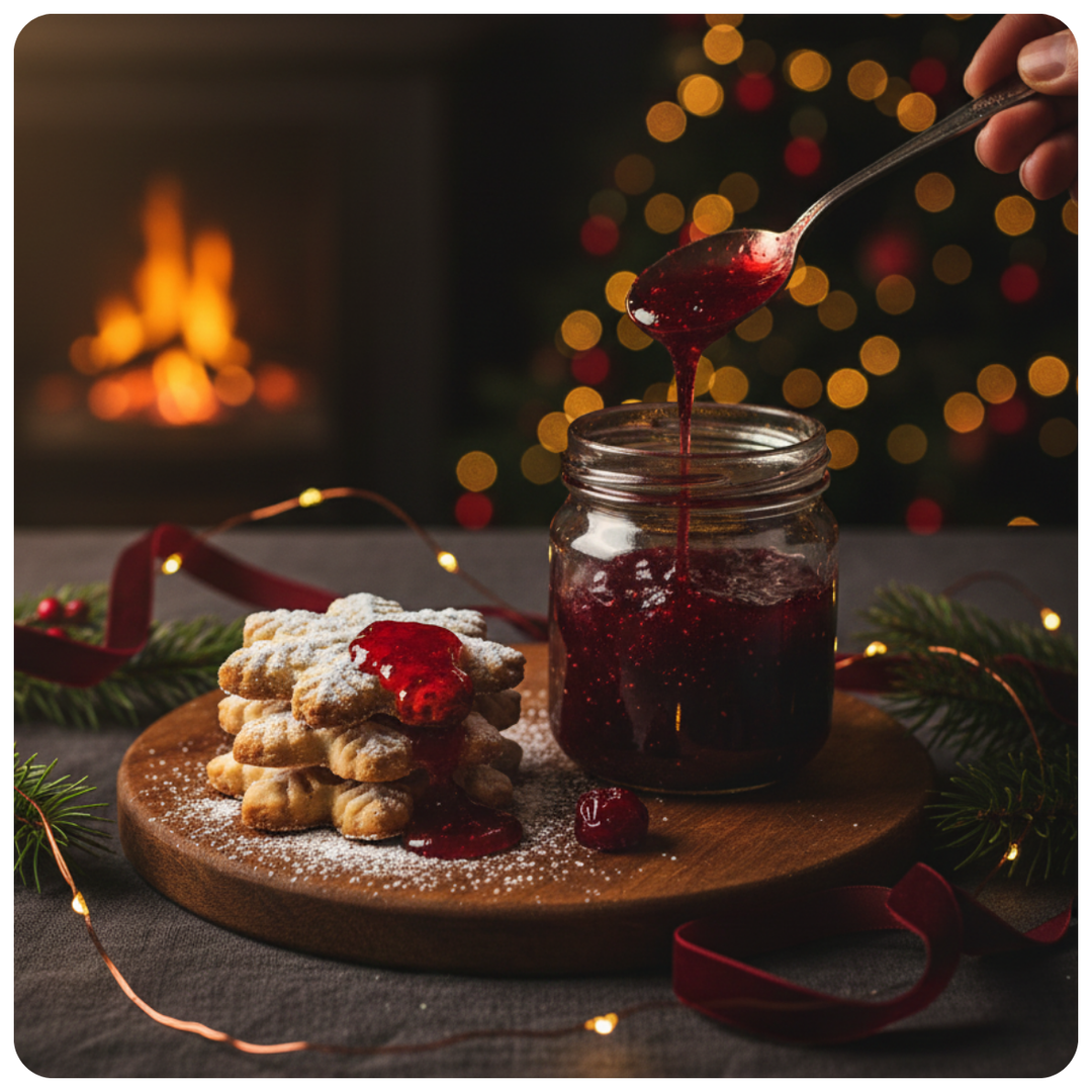 Snowflake Cookie & Winter Cherry Jam Fragrance Oil