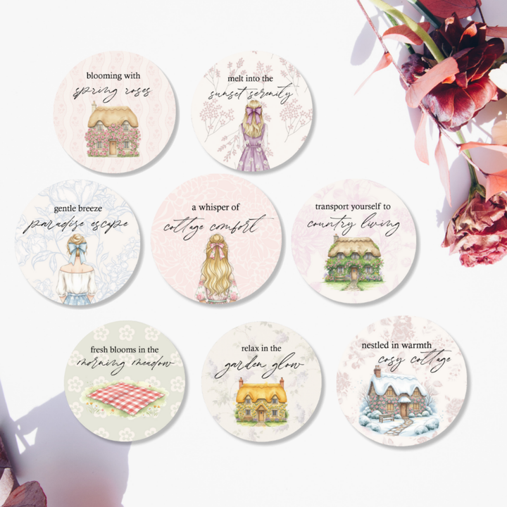 Country Living Packaging Stickers