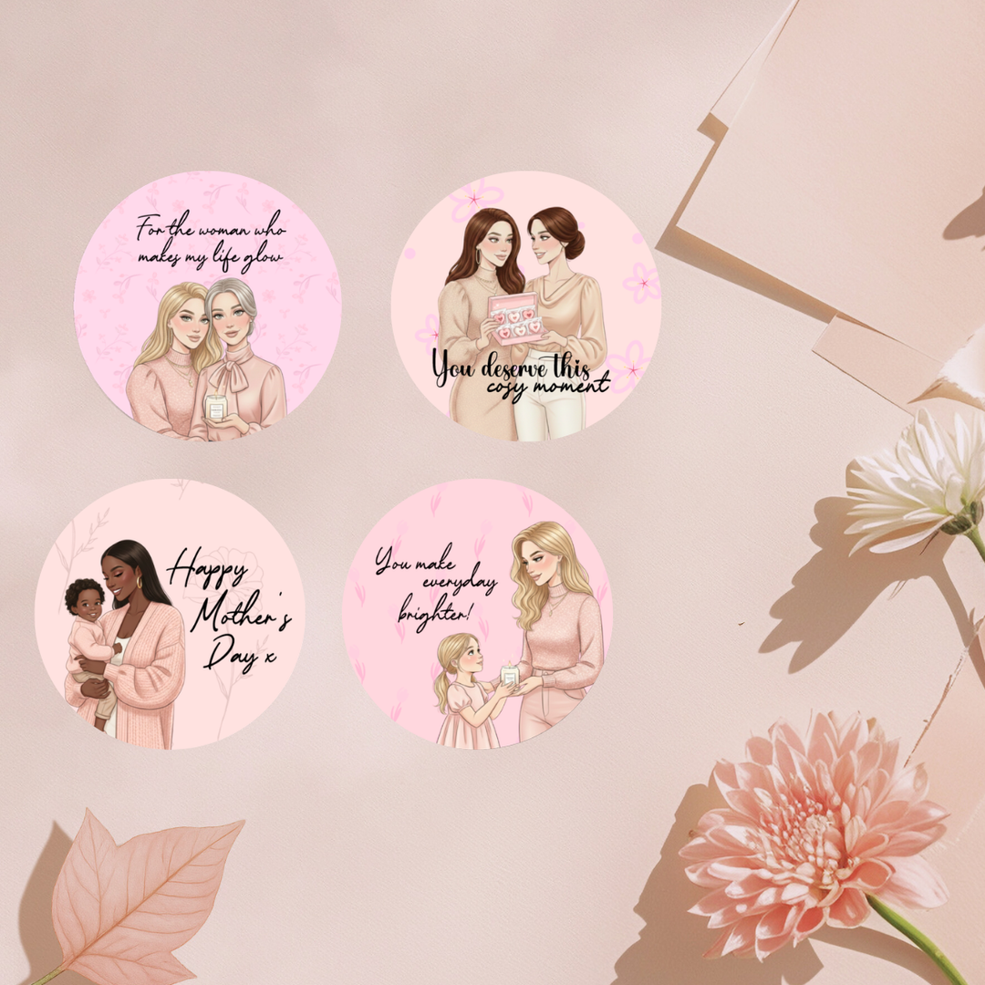 Mother's Day Packaging Stickers