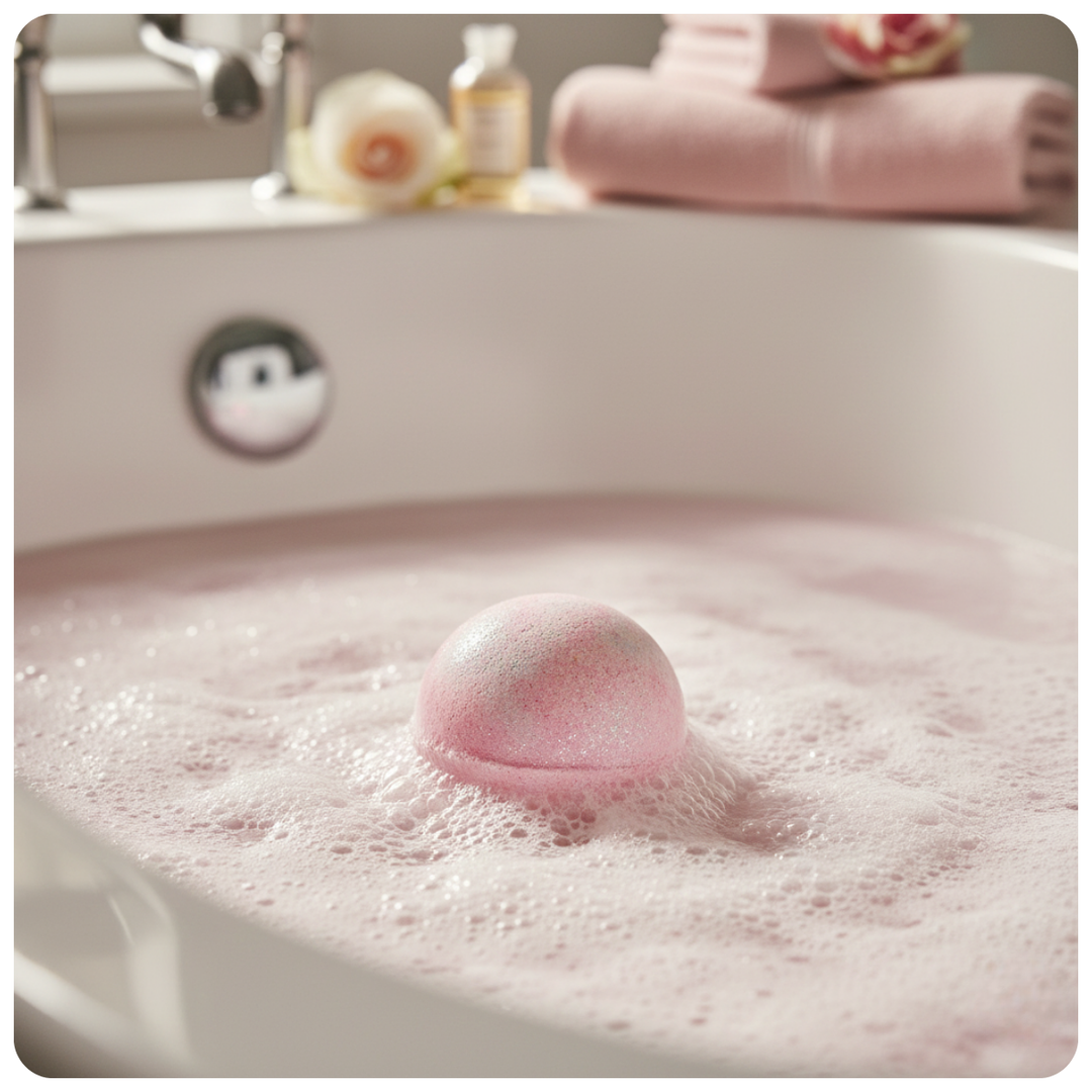 Bath Oil - Marshmallow & Pink Lychee Fragrance Oil