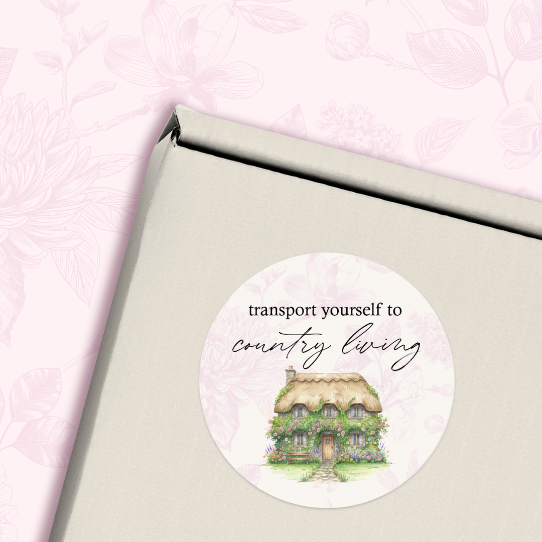 Country Living Packaging Stickers