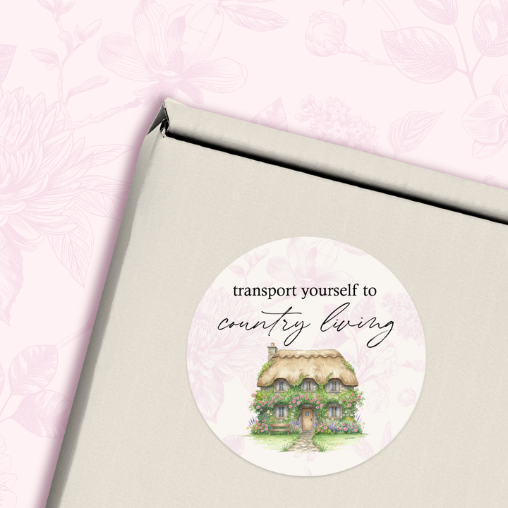Country Living Packaging Stickers