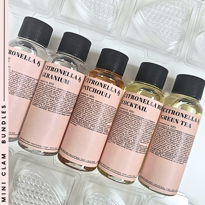Oil bundle with 220 FREE mini clamshells
