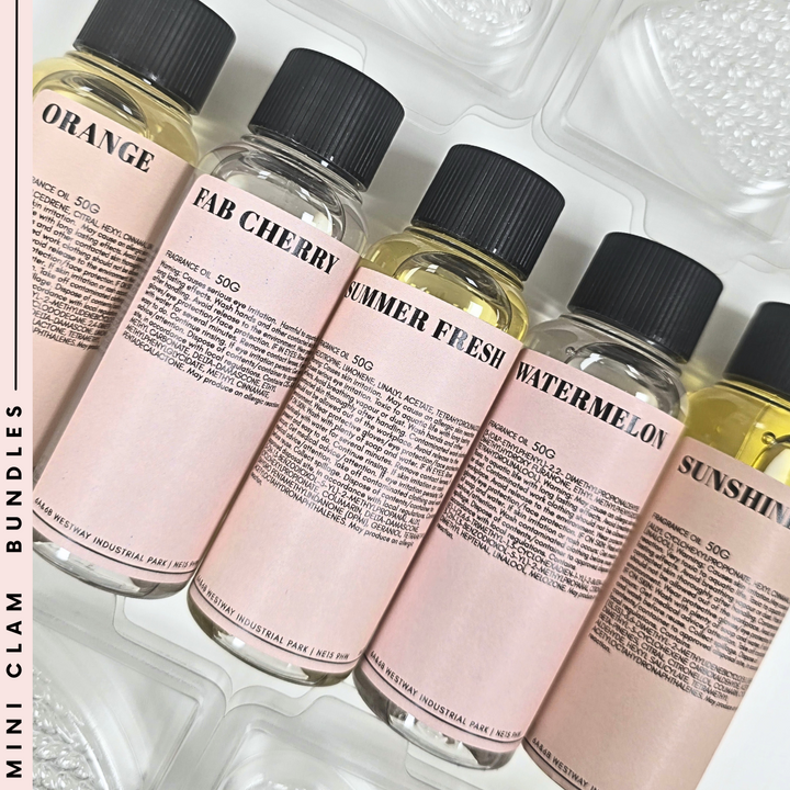 Oil bundle with 220 FREE mini clamshells