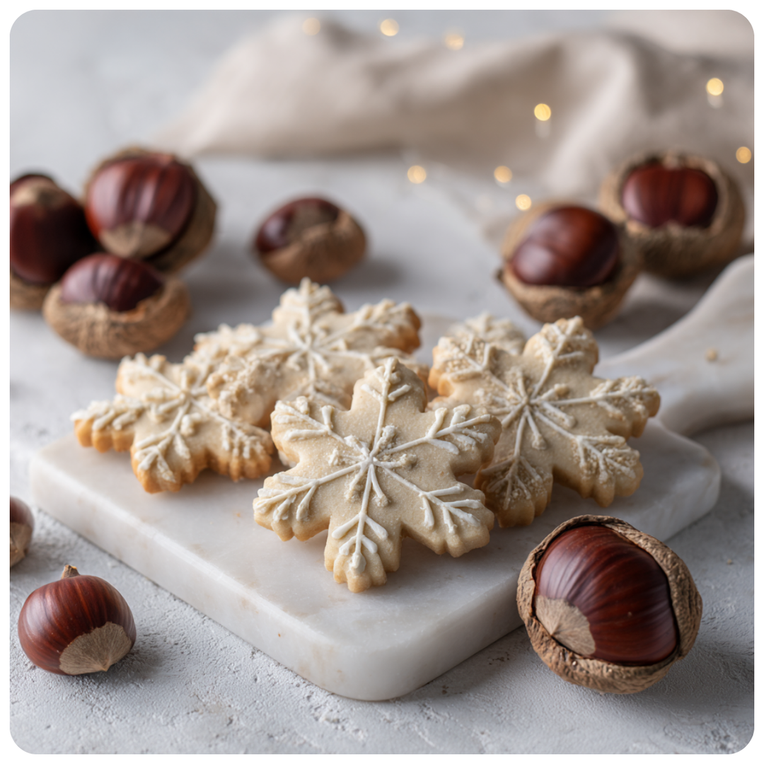 Snowflake Cookie & Roasted Chestnuts Fragrance Oil