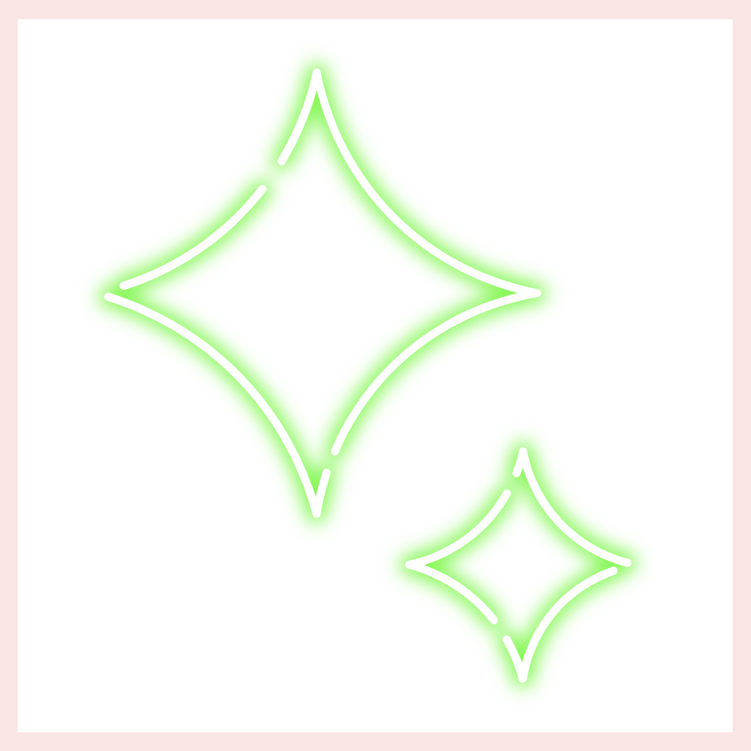 Green neon non-bleed