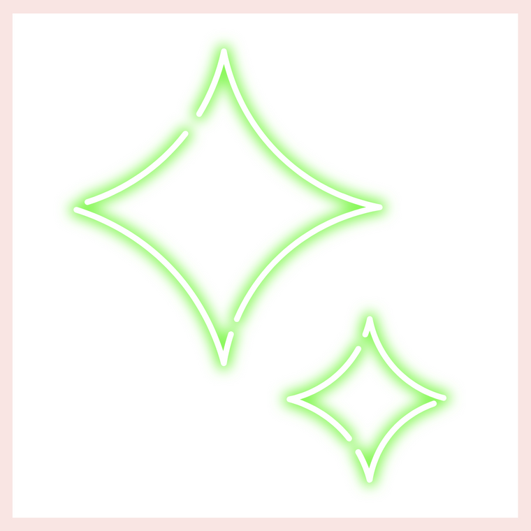 Green neon non-bleed