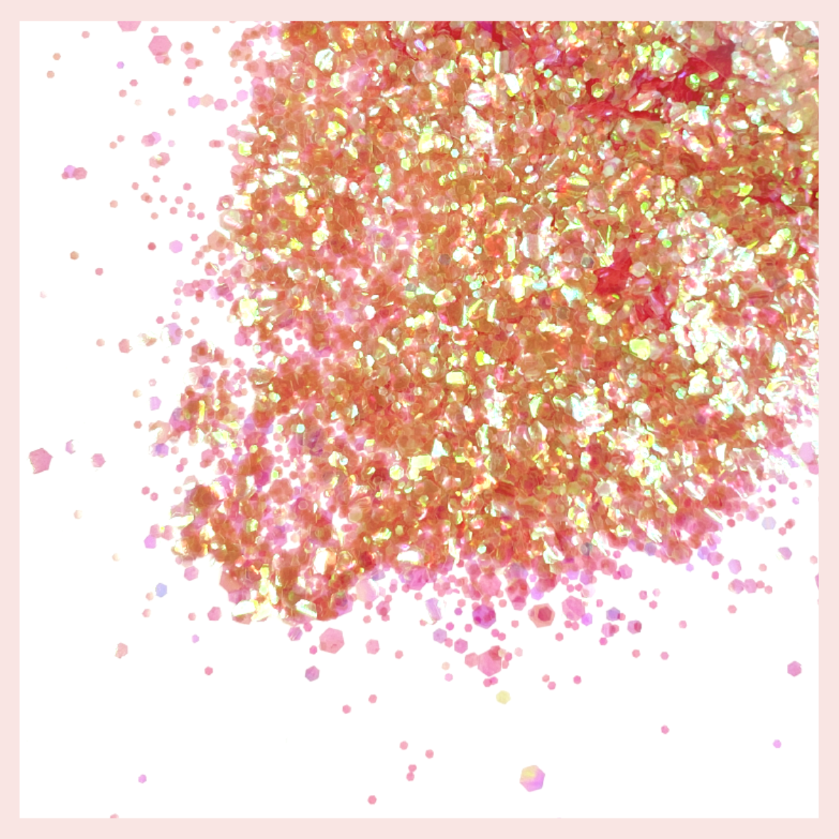 Coral Chaos Glitter Mix