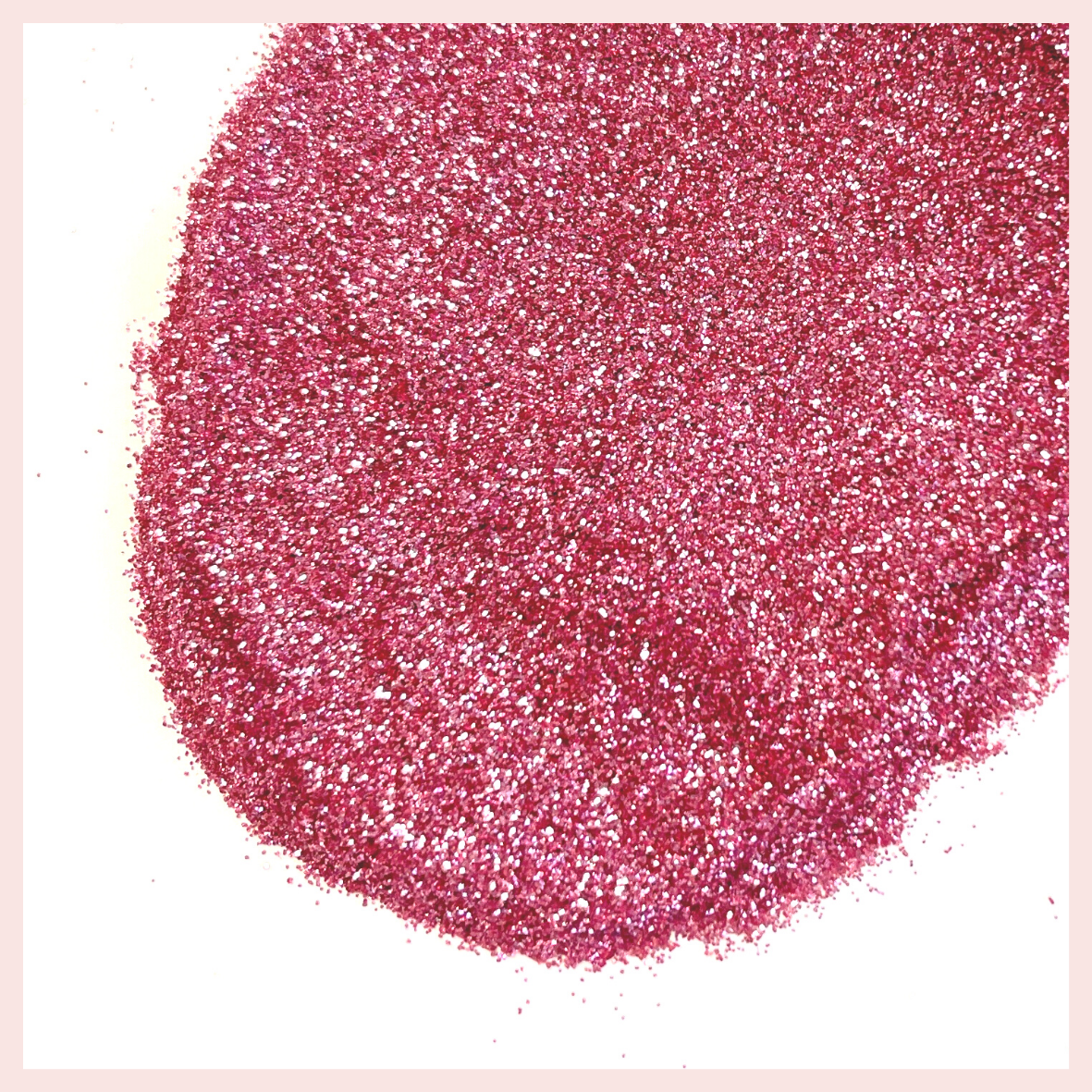 Biodegradable Glitter - Rose Sapphire
